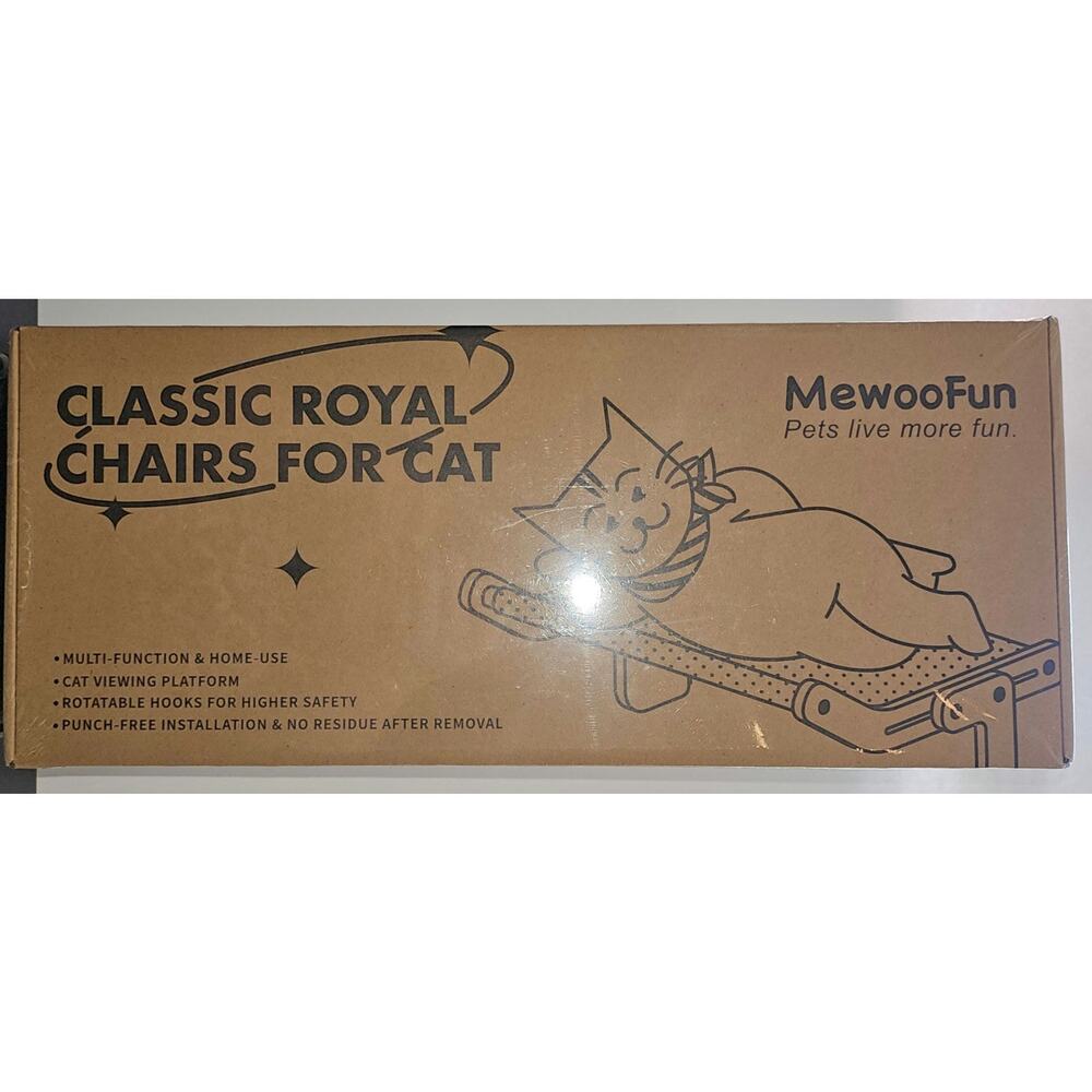 Classic Royal Chairs Cat Mewoofun Bed Window Chair Model QCH11 New